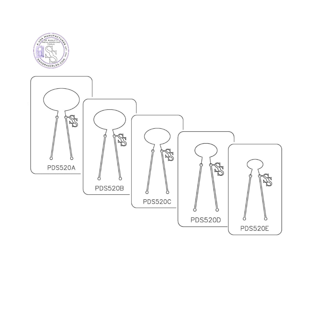 PANCAKE DIE PDS520 SHAPE 20 OVAL